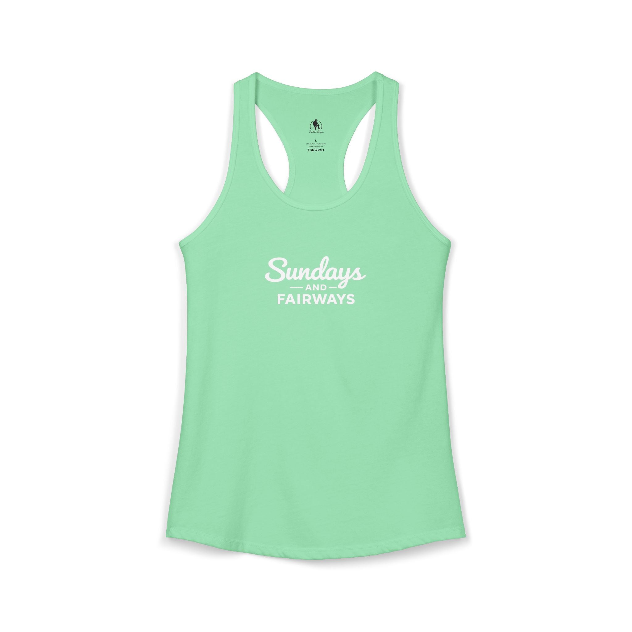 Sundays and Fairways Women's Racerback Tank